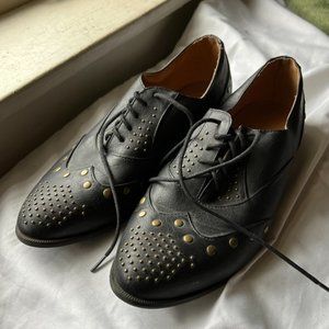 Torrid Studded Lace Up Loafers